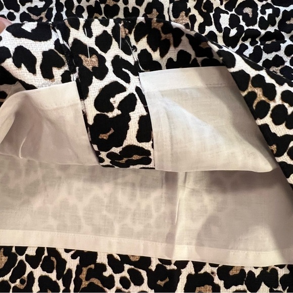 J. Crew The Pencil Skirt Cheetah Leopard Animal Print Mini Straight Work 4 - Picture 12 of 14